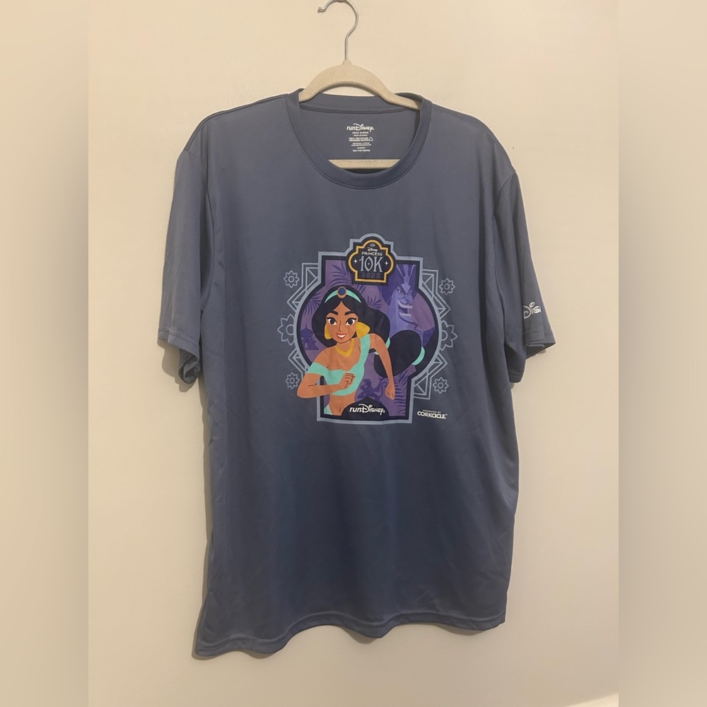 Run Disney Princess 10k Jasmine Athletic Shirt 2025 Sz XL X-Large